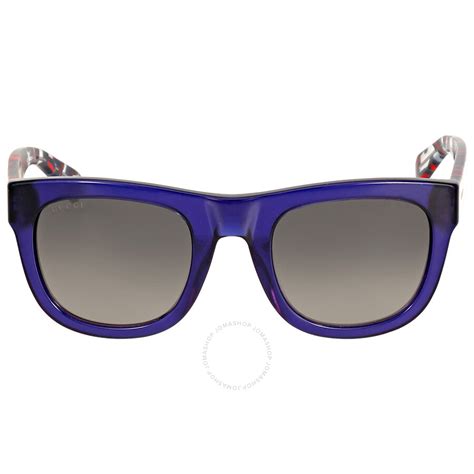 blue gucci glasses|gucci blue lens sunglasses.